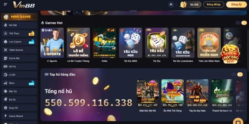 Các Loại Game Slots Đặc Quyết Tại Vin88 Các Loại Game Slots Đặc Quyết Tại Vin88