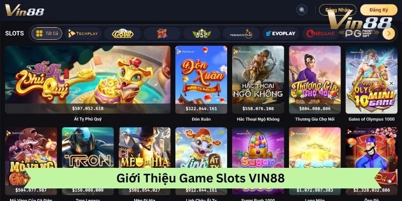 Giới Thiệu Về Game Slots Vin88 Giới Thiệu Về Game Slots Vin88